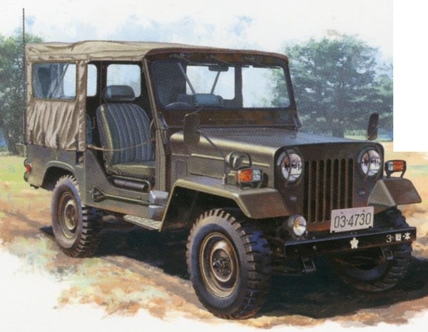 Fine Molds FM34 Camion léger Type 73 JGSDF (toit en toile) 1/35 – image 3
