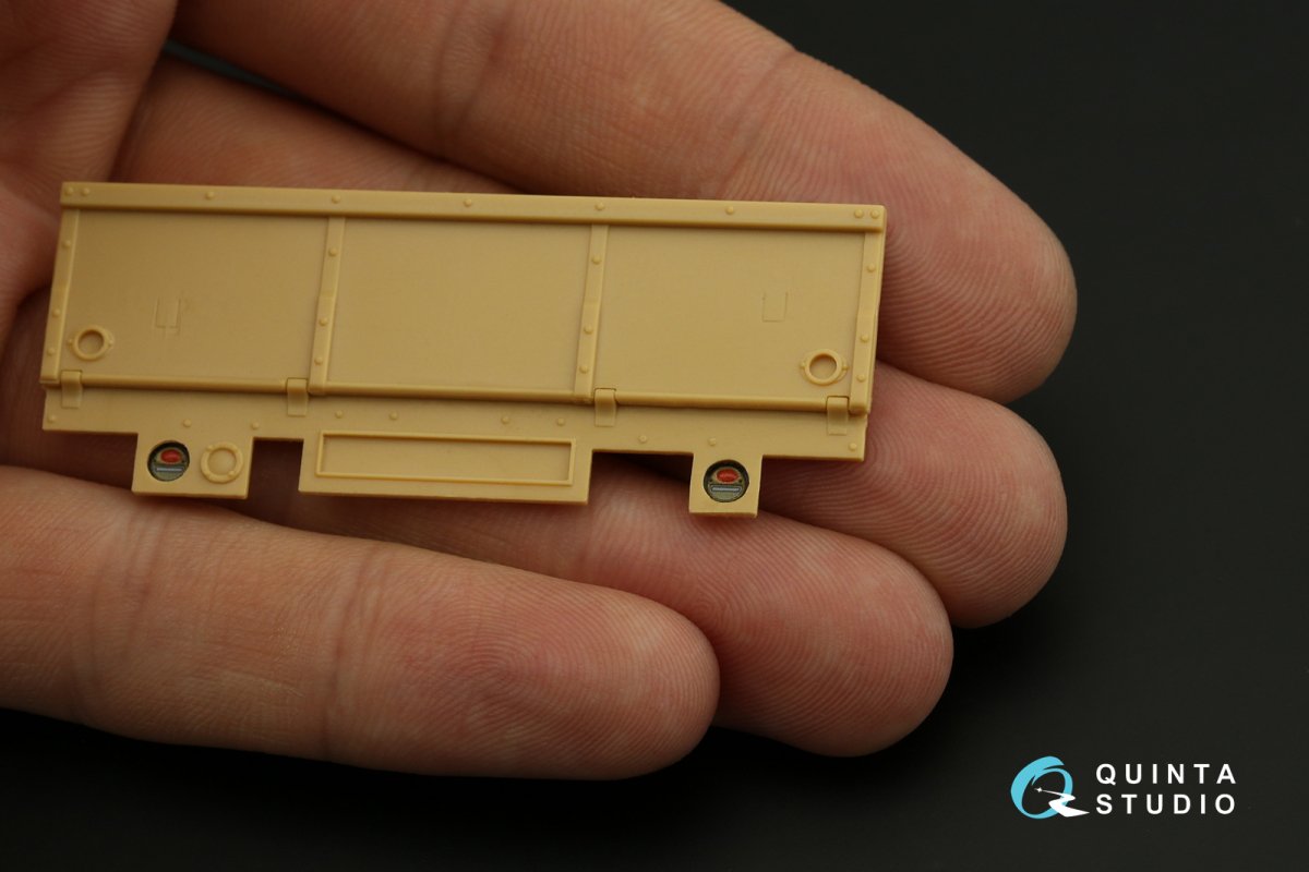 Quinta Studio QD35060 GMC CCKW 352 Camion cargo, intérieur imprimé en 3D et coloré sur papier décalcomanie (HobbyBoss) 1/35 – imagen 2