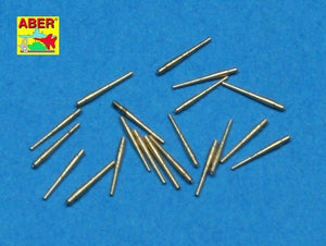 Aber 1/700L-21 Ensemble de 20 canons universels de 102 mm pour navires de la Royal Navy à l&amp;#39;échelle 1/700