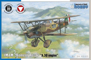Special Hobby 48183 IMAM (Romeo) Ro.37 Moteur A30 1/48