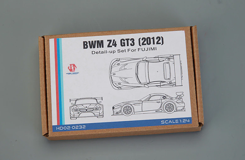Hobby Design HD02-0232 BMW Z4 GT3 2012 Kit de détail pour Fujimi 1/24
