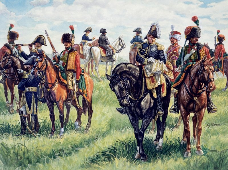 Italeri 6016 État-major général de Napoléon (1/72)