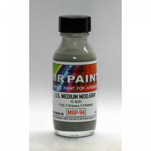 Peinture MR. Paint MRP-094 US Gris moyen FS36251 30 ml – immagine 2