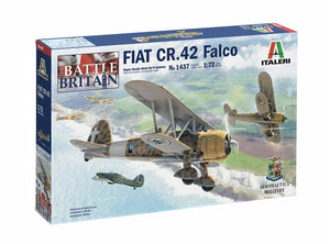 Italeri 1437 FIAT CR.42 FALCO Bataille d&amp;#39;Angleterre 80e anniversaire 1/72