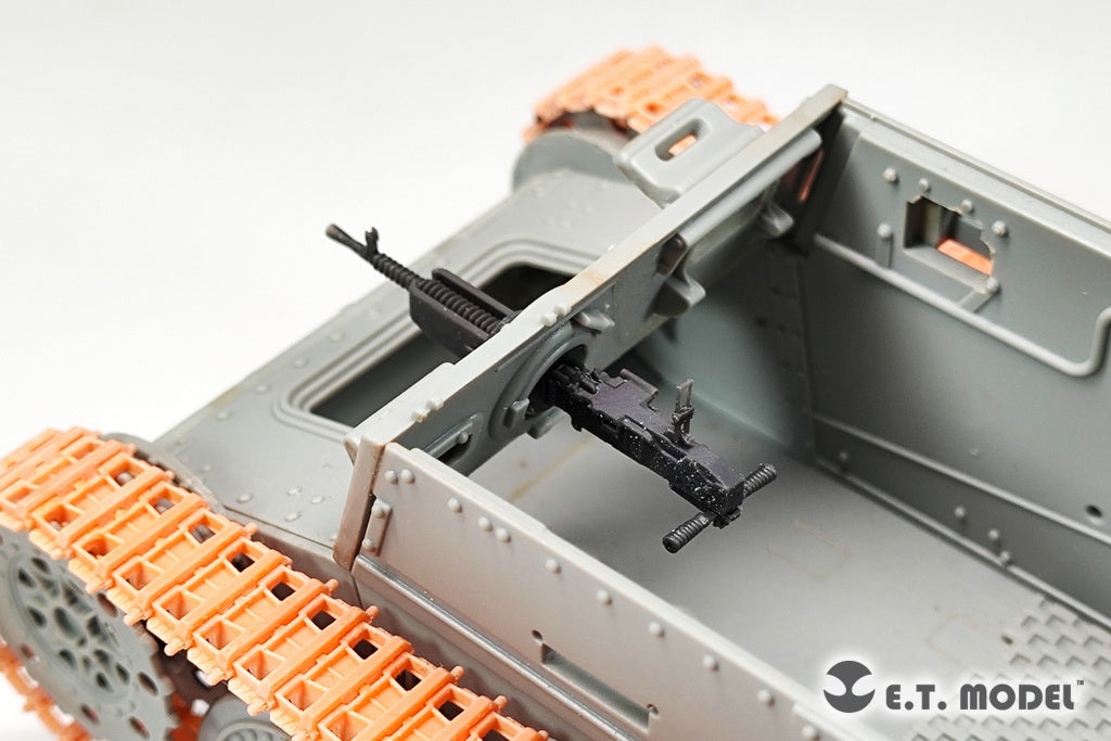 Maquette ET P35-363 Mitrailleuse allemande MG37(t) de la Seconde Guerre mondiale, échelle 1/35 – image 7