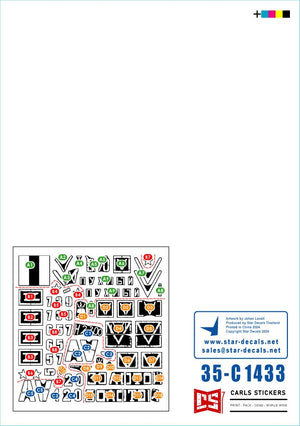 Star Decals 35-C1433 Guerre en Ukraine n° 27 T-80BVM russe en Ukraine. Échelle 1/35 – immagine 2