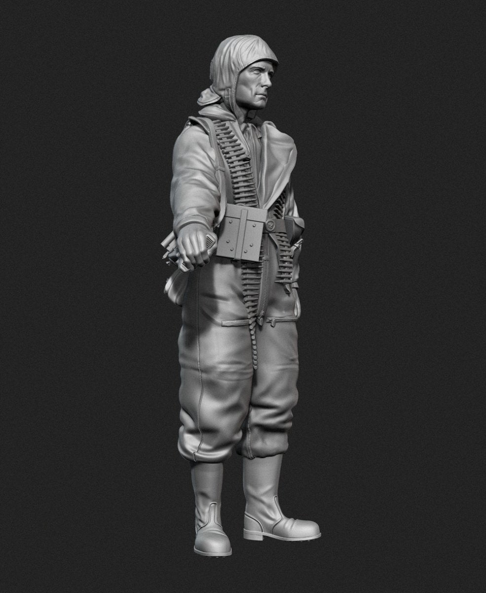 Panzer Art FI35-132 allemand Fallschirmjäger Oder Front No.2 1/35 – image 3