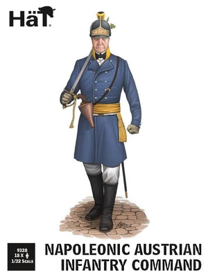Chapeau 9328 Commandement de l&amp;#39;infanterie autrichienne napoléonienne 1/32