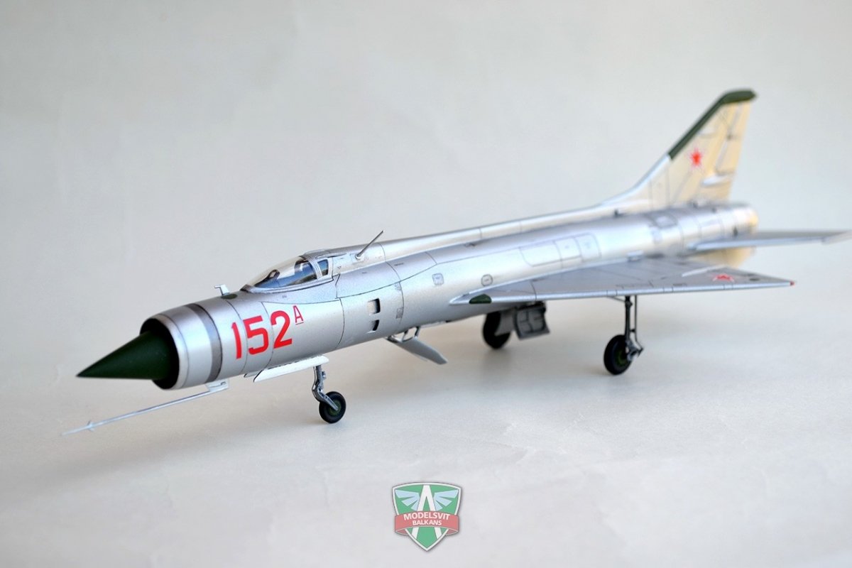 Maquette Modelsvit 72028 Ye-152A Intercepteur bimoteur soviétique 1/72 – immagine 7