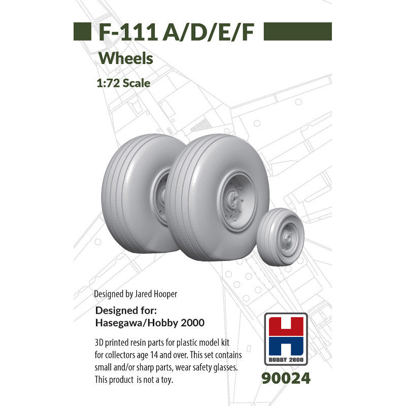 Hobby 2000 90024 F-111 A/D/E/F Wheels 1/72