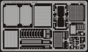 Eduard 35743 Challenger II désert 1/35 Tamiya – image 2
