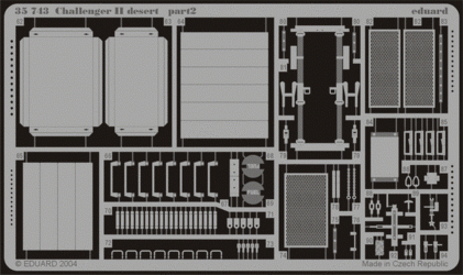 Eduard 35743 Challenger II désert 1/35 Tamiya – image 2