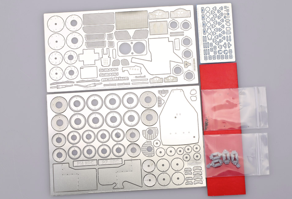 Kit de photodécoupe Hobby Design HD02-0249 pour Subaru Impreza WRC 98 Tamiya 1/24 – image 3