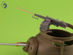 Master GM-35-073 Browning M2HB calibre .50 (12,7 mm) - pour montage sur anneau M49 (chariot D40721 / berceau D40733 / étui D40731 ou D90078) 1/35 – Bild 10