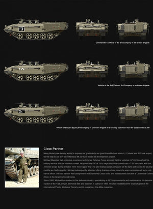 Meng Modèle SS-003 Achzarit Israël Transport de troupes blindé lourd (1/35) – Bild 9