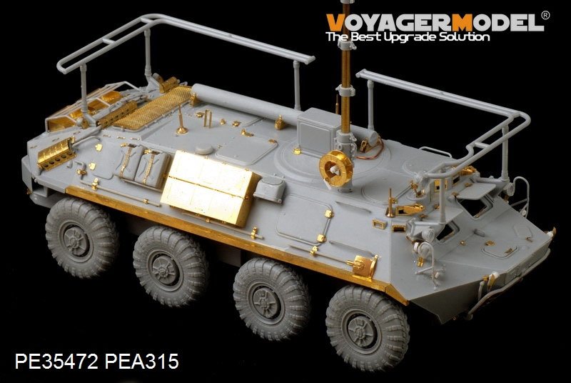 Maquette Voyager PE35472 BTR-60PU russe moderne pour TRUMPETER 01576 1/35 – Bild 4