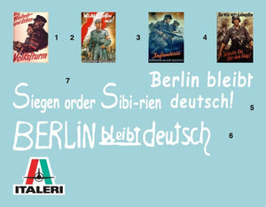 Italeri 6112 BATAILLE DE BERLIN Diorama Set (1/72) – image 2
