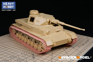 Heavy Hobby PT35013 Chenilles Winterketten allemandes Pz.III/IV de la Seconde Guerre mondiale, modèle C, échelle 1/35 – image 3