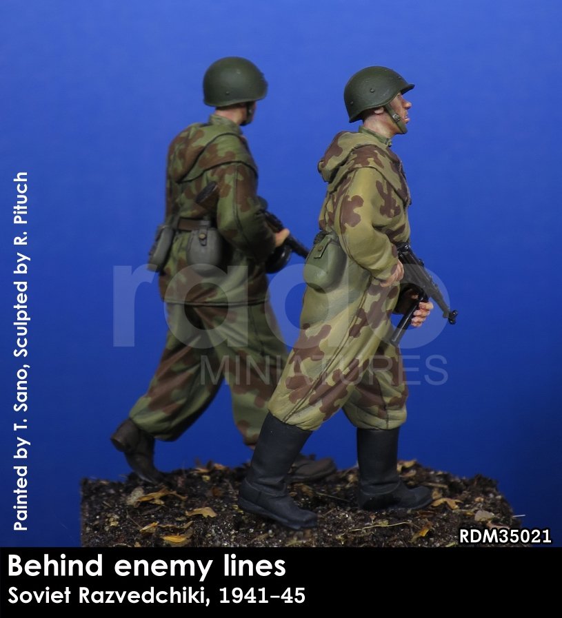 RADO Miniatures RDM35021 Razvedchiki soviétique, (1941-45) 1/35 – immagine 3