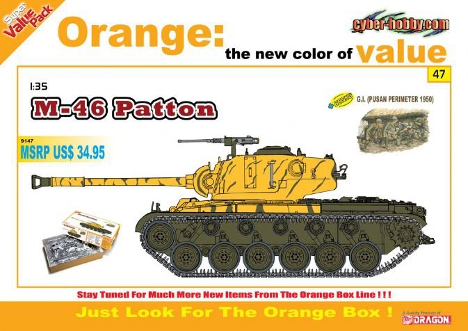 Cyber-Hobby 9147 M-46 Patton (1/35)