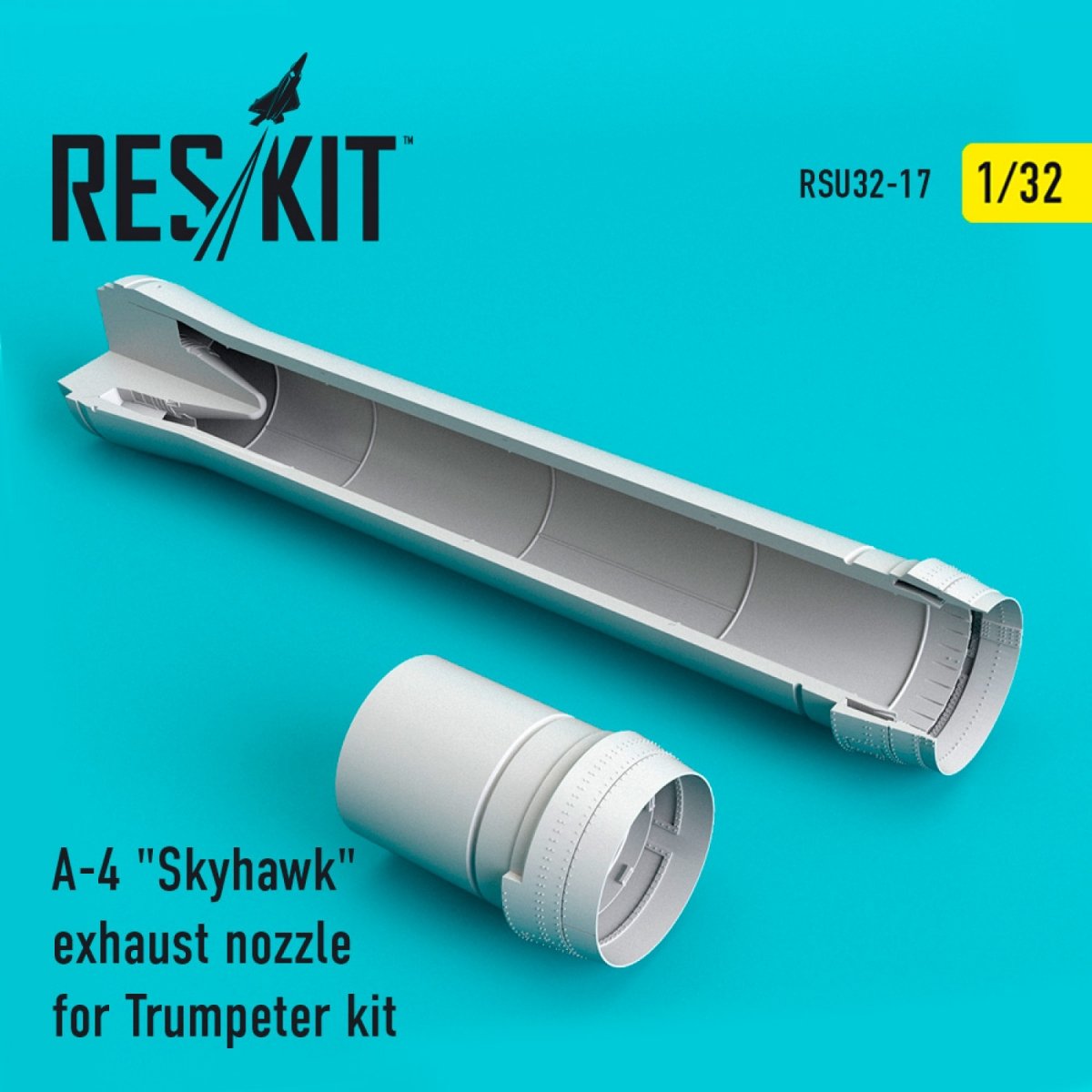 RESKIT RSU32-0017 A-4 « SKYHAWK » TUYAU D&amp;#39;ÉCHAPPEMENT POUR MAQUET TRUMPETER 1/32