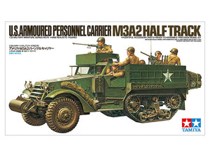 Tamiya 35070 Véhicule blindé de transport de troupes américain M3A2 Half Track 1/35 – image 2