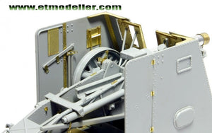 ET Modèle E35-007 WWII Allemand Pz.Kpfw.I Ausf.B 15cm &amp;quot;BISON&amp;quot; (Pour DRAGON 6259) (1/35) – imagen 9