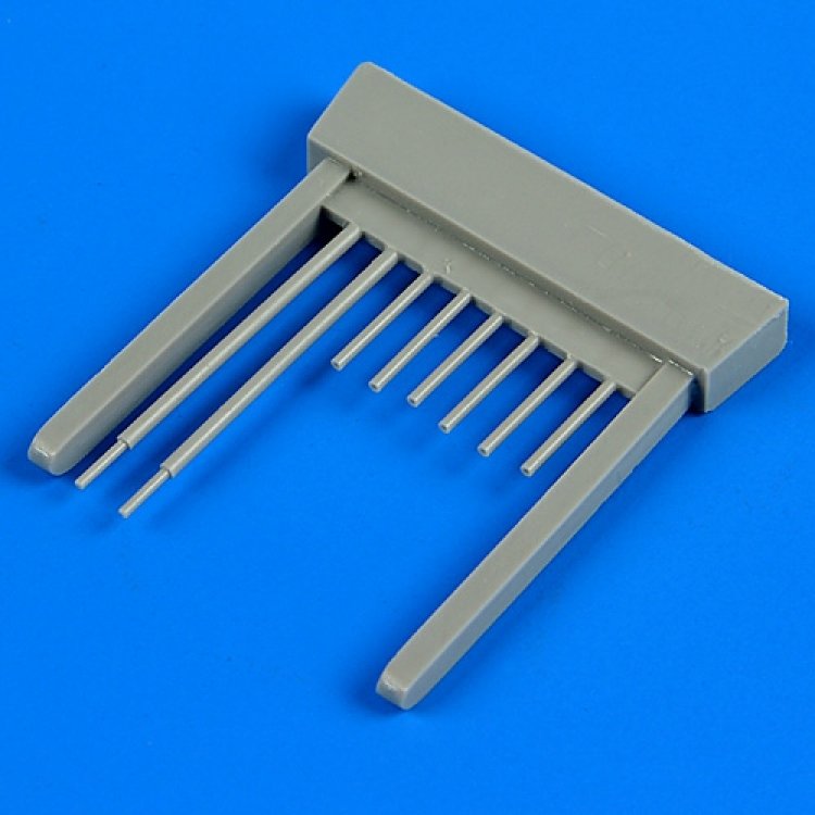 Canons et tube de Pitot Quickboost QB48591 LaGG-3 série 7-11, ICM 1/48