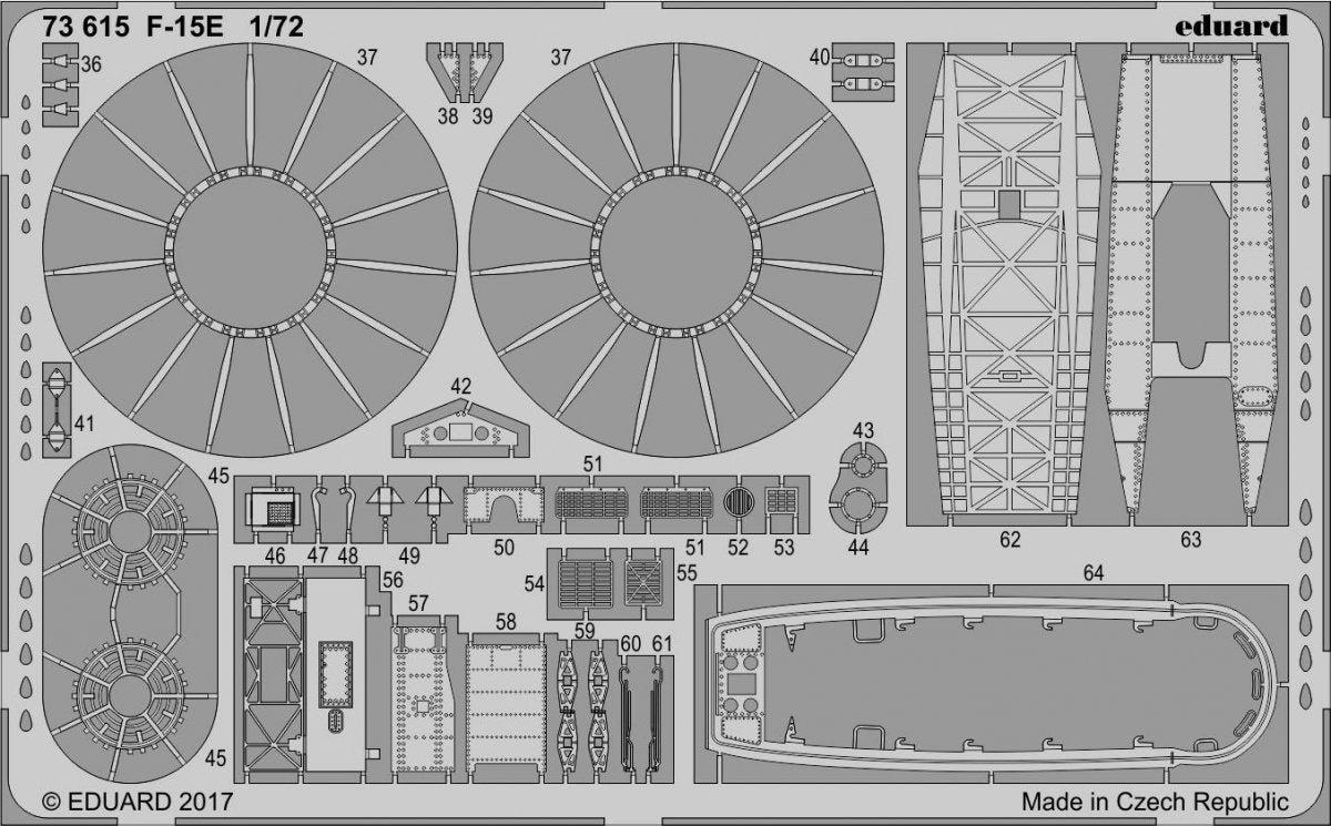 Eduard 73615 F-15E 1/72 GREAT WALL HOBBY – image 2