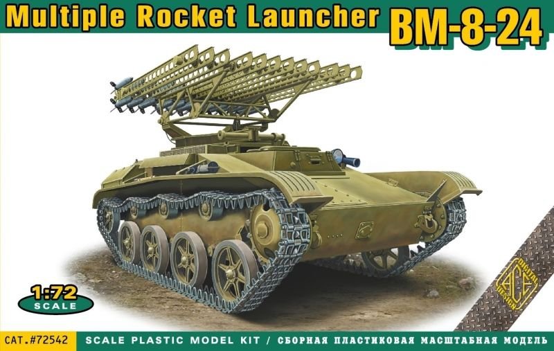 Lance-roquettes multiple ACE 72542 BM-8-24 (1/72)