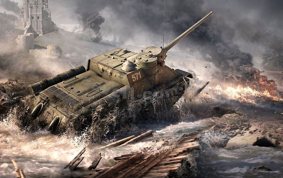 Revell 03507 SU-100 &amp;quot;Easy Click&amp;quot; World of Tanks 1/72 – zdjęcie 3