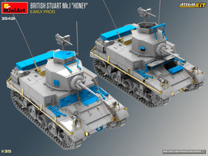 MiniArt 35421 BRITISH STUART MK.I HONEY EARLY PROD. KIT D&amp;#39;INTÉRIEUR 1/35 – image 5
