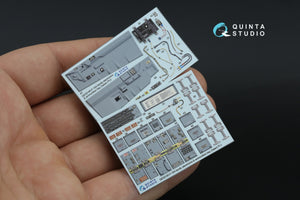 Intérieur imprimé en 3D et coloré sur papier décalcomanie Quinta Studio QD32247 F-104C (Italeri) 1/32 – Bild 3