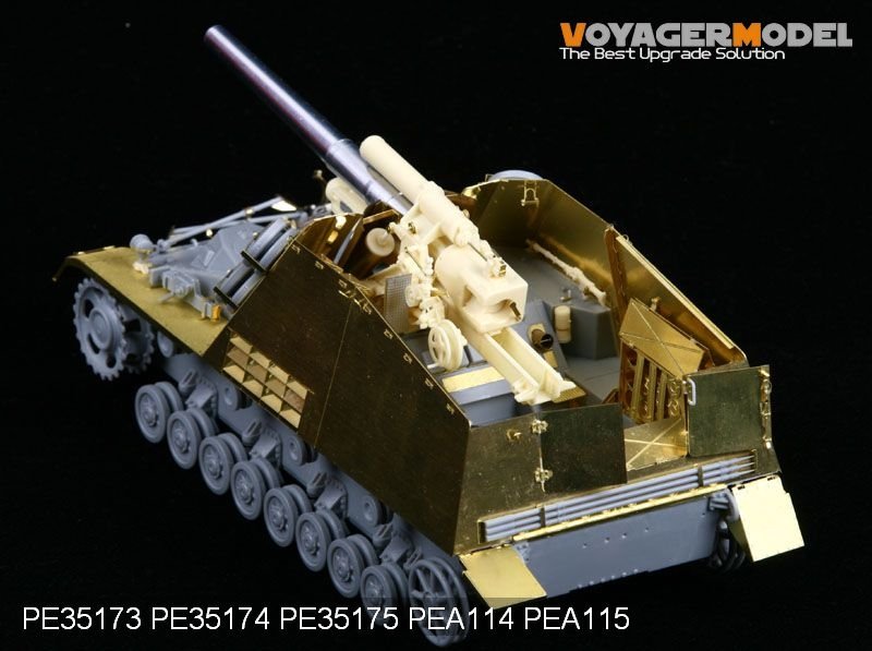 Plaque d&amp;#39;armure Voyager Model PE35175 WWII Hummel Early Version pour DRAGON 6150/6204 1/35 – image 2