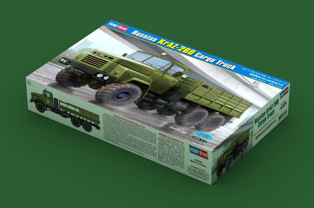 Hobby Boss 85510 Camion cargo russe KrAZ-260 1/35 – image 2