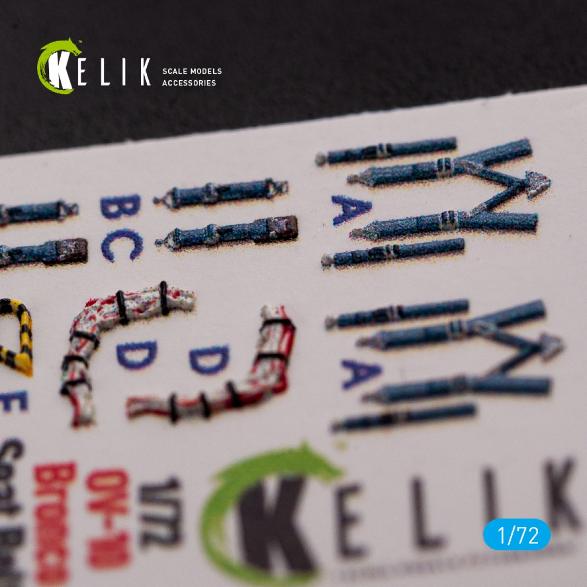 Décalcomanies 3D intérieures KELIK K72081 OV-10D+ « Bronco » pour maquette ICM au 1/72 – image 8
