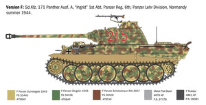 Italeri 0270 SD.KFZ. 171 PANTHÈRE AUSF. Un 1/35 – image 8