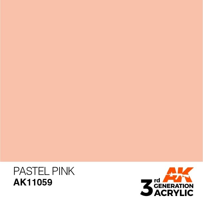 AK Interactive AK11059 Rose pastel 17 ml