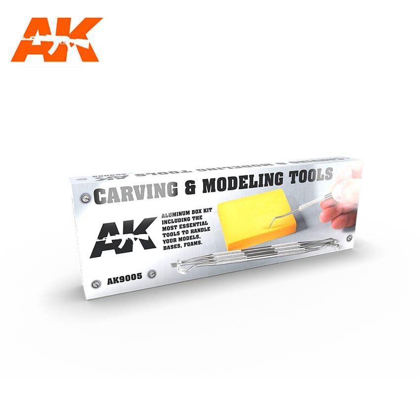 Coffret de luxe d'outils de sculpture AK Interactive AK9005 