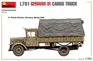 Miniart 35450 L701 Camion cargo allemand 3T 1/35 – image 15