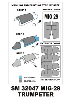 Montex SM32047 Mig-29 TROMPETTE
