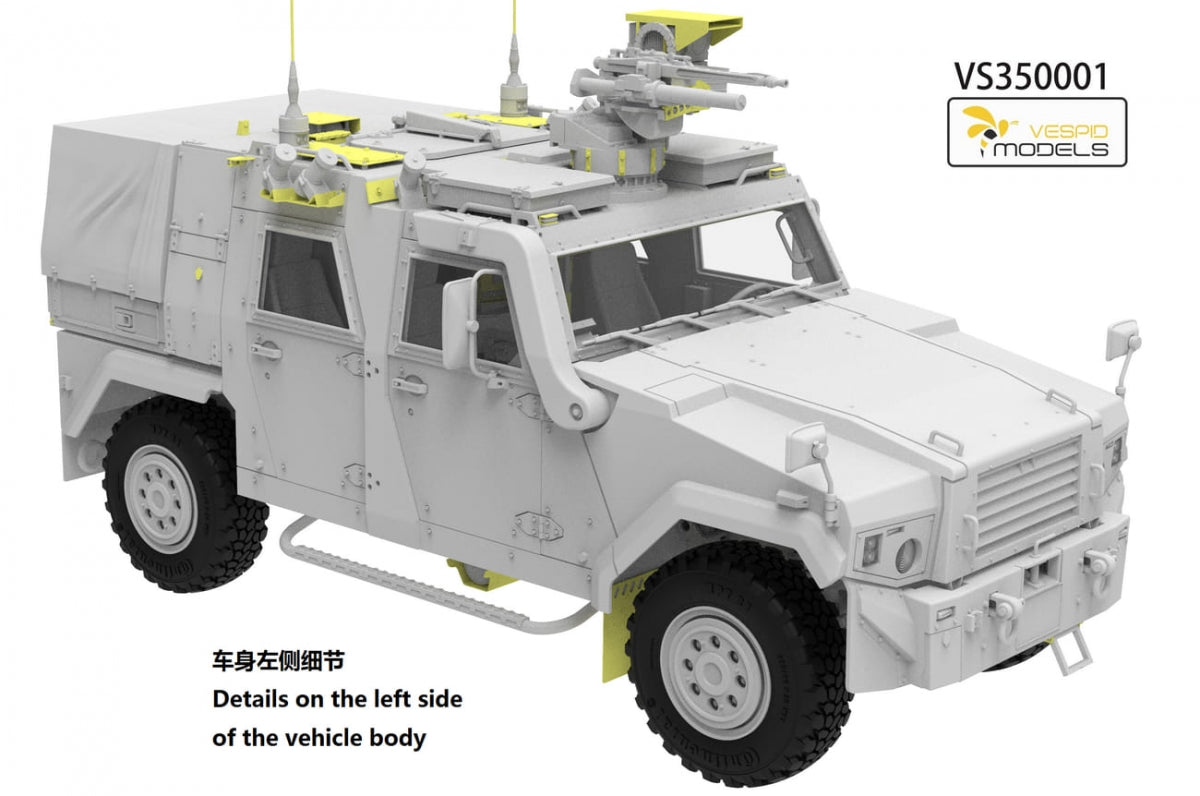 Maquette Vespid Models VS350001S Véhicule utilitaire allemand Eagle IV (ÉDITION DELUXE) 2011 – immagine 6