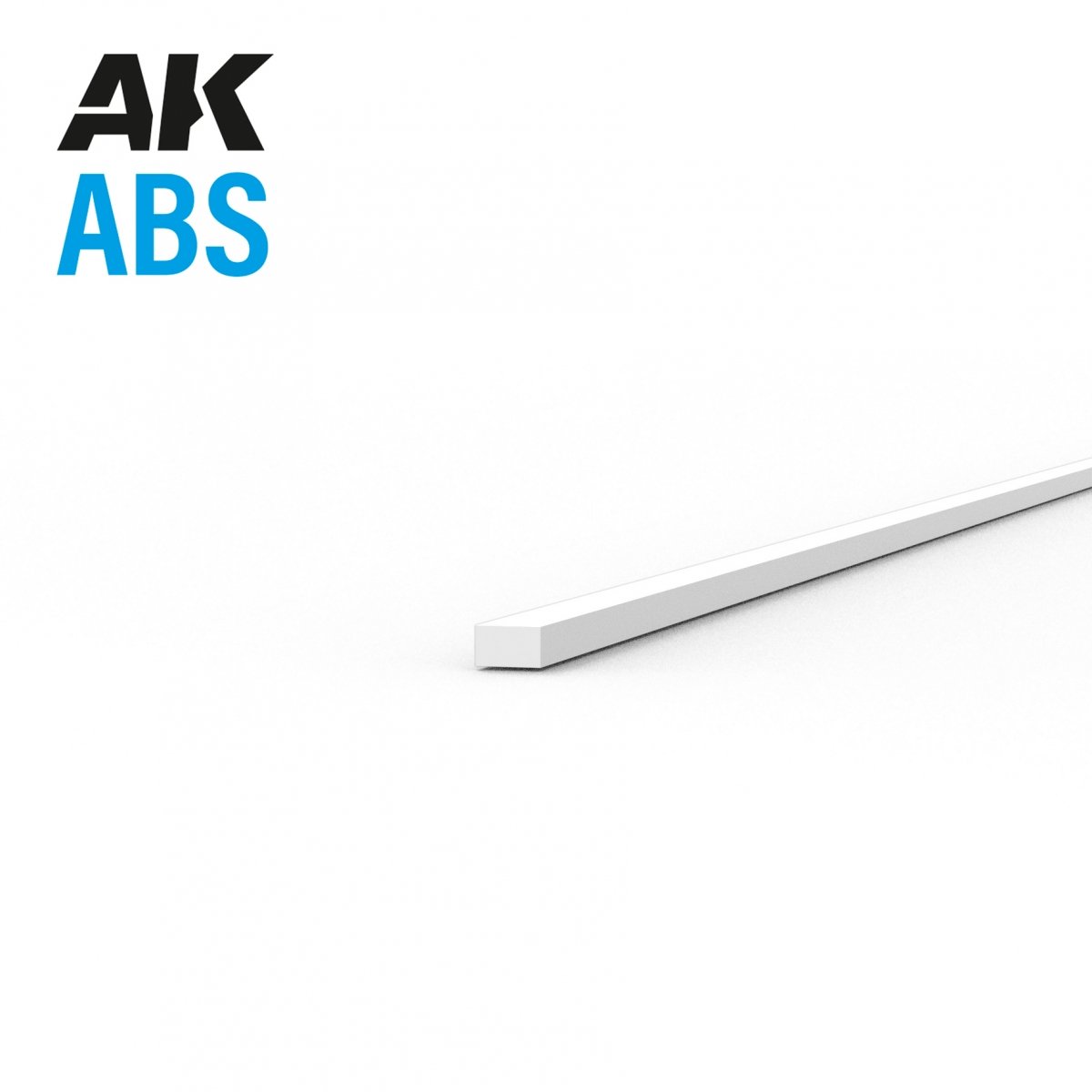 Bandes AK Interactive AK6701 0,25 x 0,50 x 350 mm – Bande ABS – 10 unités par sachet