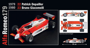 Italeri 4704 ALFA ROMEO 179-179C (1/12) – image 2