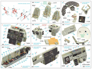 Quinta Studio QD32084 Ju 88A-1 3D-Printed &amp;amp; coloured Interior on decal paper ( Revell ) 1/32 – zdjęcie 2