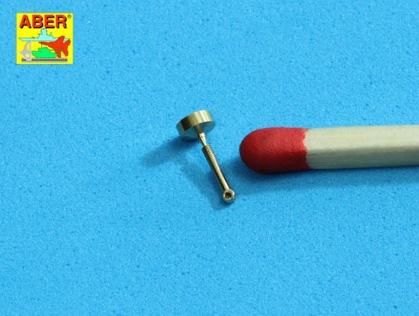 Écrous à oreilles Aber 16111, écrous PE avec boulon tourné x 30 pièces (1/16) – immagine 7