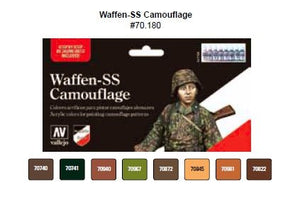 Vallejo 70180 Camouflage Waffen SS 8x17ml.