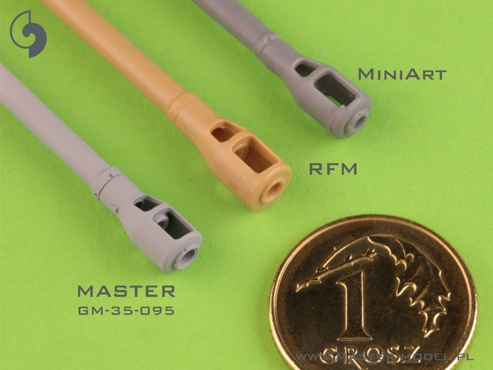 Master GM-35-095 Sd.Kfz. 234/2 Puma - Canon de 50 mm KwK39 L/60 et fusil de précision MG-42 (pour maquettes MiniArt, RFM, Dragon) 1/35 – Bild 9
