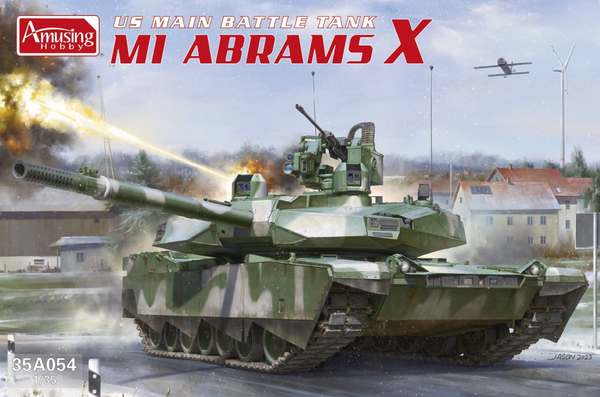 Maquette amusante Abrams X 35A054 au 1/35