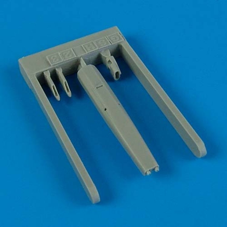 Quickboost QB48390 GSh-23 Canon bitube pour MiG-21 version tardive Eduard 1/48